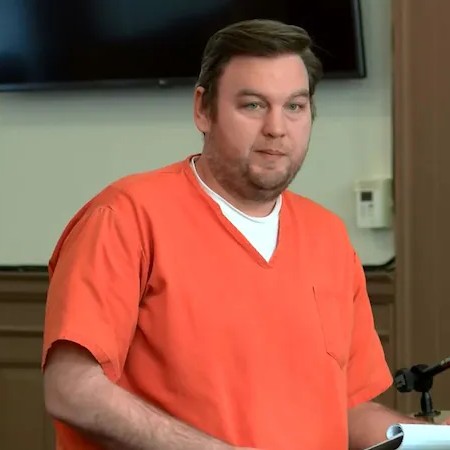 Bo Dukes speaks before being sentenced in Wilcox County for concealing Tara Grinstead's death. - WALB / WTOC